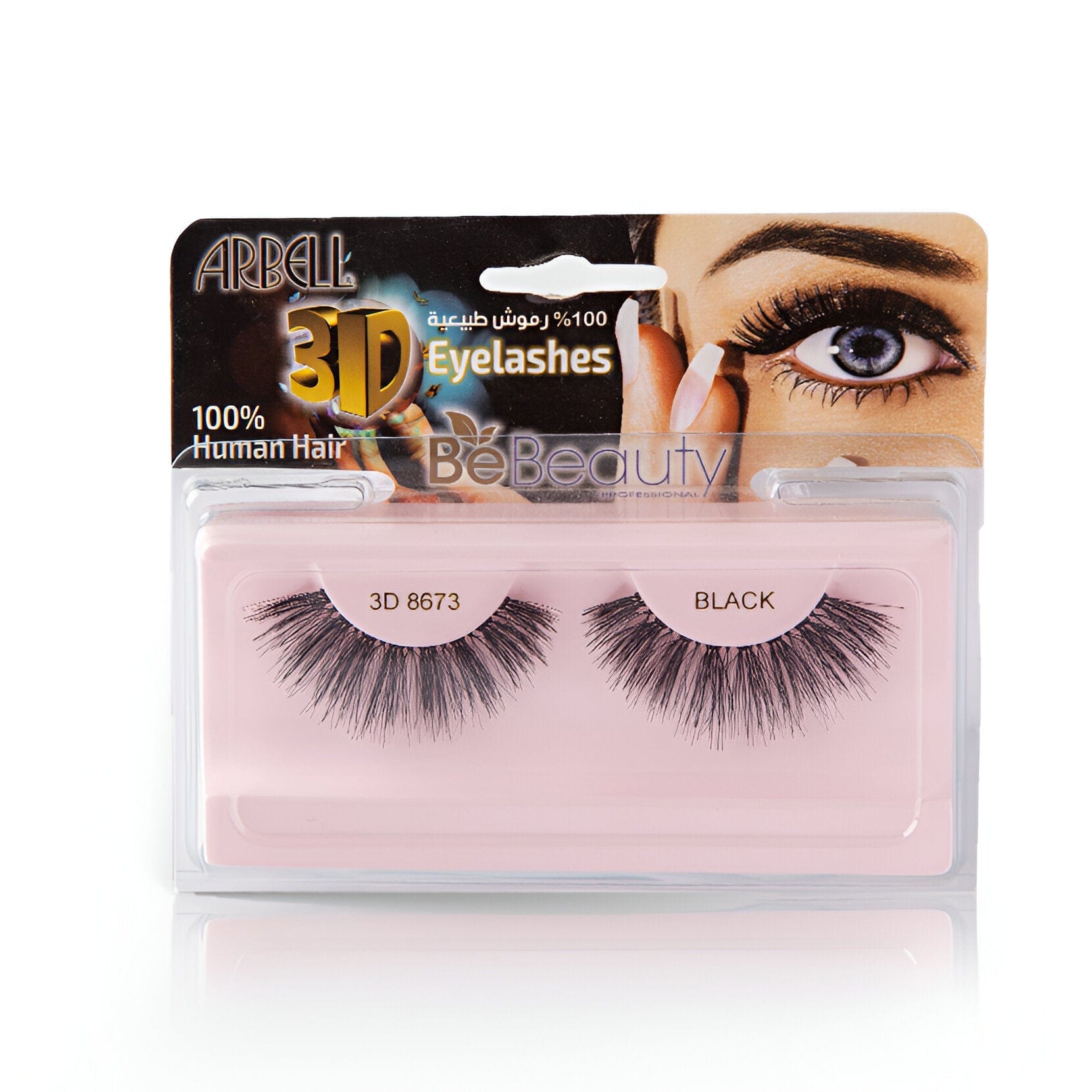 ARBEL - 3D EYELASHES - 8673 - BLACK