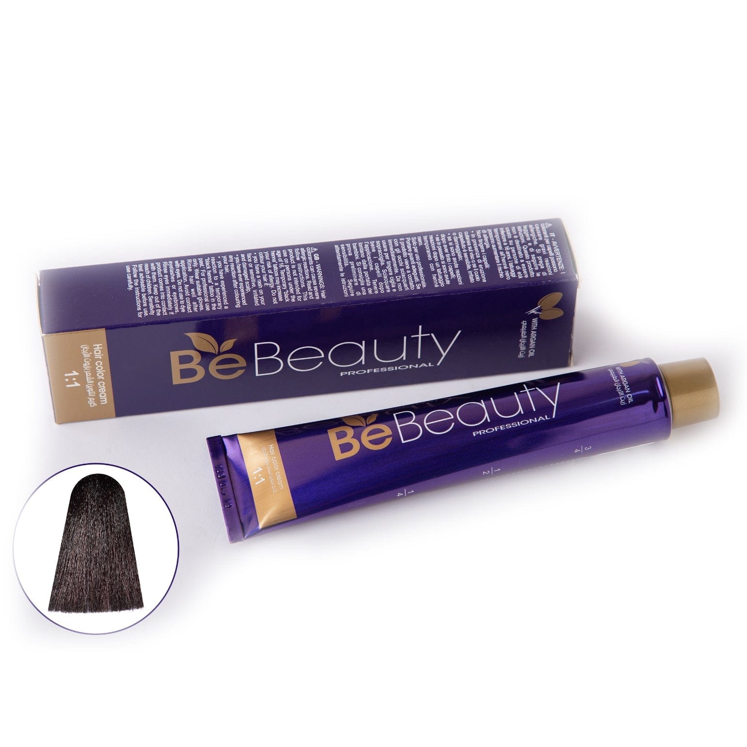 Be Beauty - Hair Color - (5.1) - 100ml