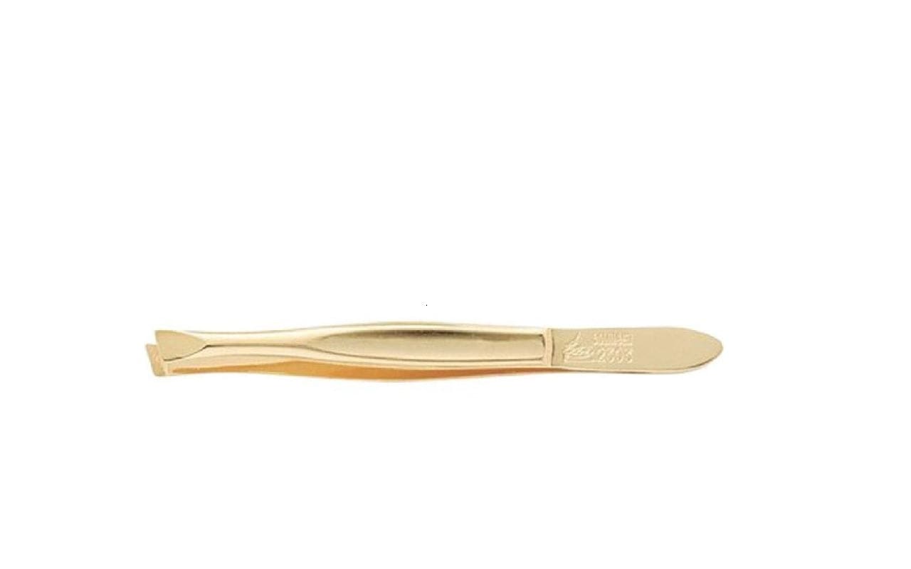 Erbe Solingen - Tweezers - Color# Gold Size 8cm - Model# 92303