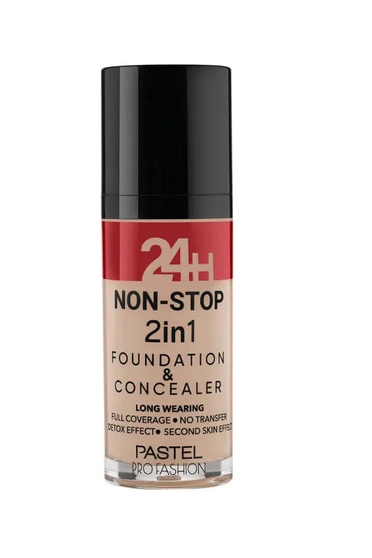 PASTEL PROFASHION 24 H NON-STOP 2in1 FOUNDATION CONCEALER 605 Default Title / female