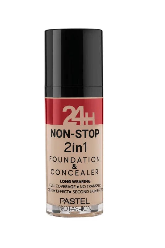 PASTEL PROFASHION 24 H NON-STOP 2in1 FOUNDATION CONCEALER 606 Default Title / female
