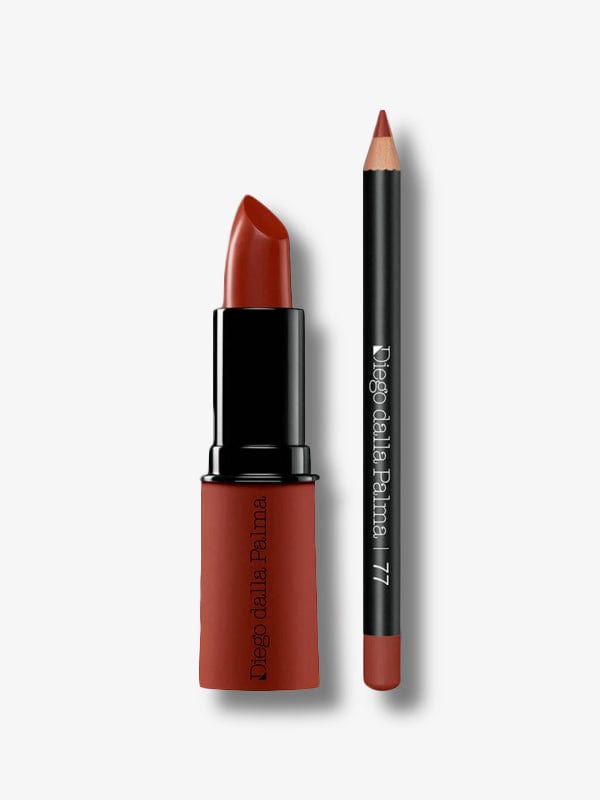 Diego Dalla Palma Rusty Red Lip Kit os / Rusty Red