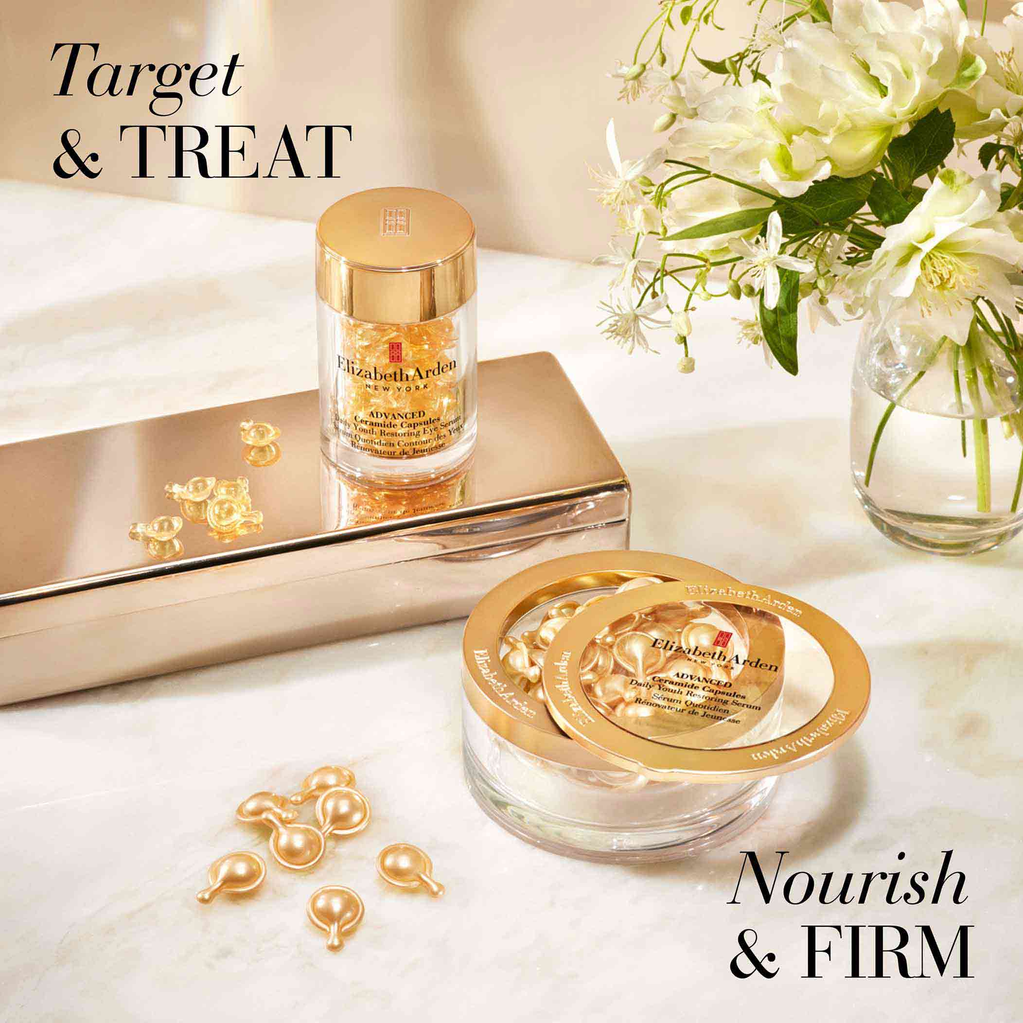 Elizabeth Arden Advanced Ceramide Capsules Daily Youth Restoring Eye Serum 60-Piece