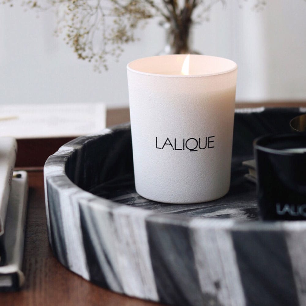 Lalique La Neige Terre Adélie Antarctique Scented Candle 190g