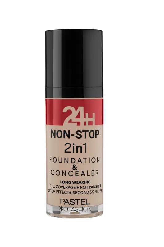 PASTEL PROFASHION 24 H NON-STOP 2in1 FOUNDATION CONCEALER 602