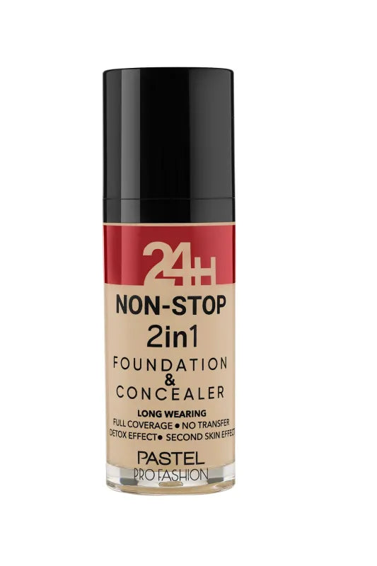 PASTEL PROFASHION 24 H NON-STOP 2in1 FOUNDATION CONCEALER 604