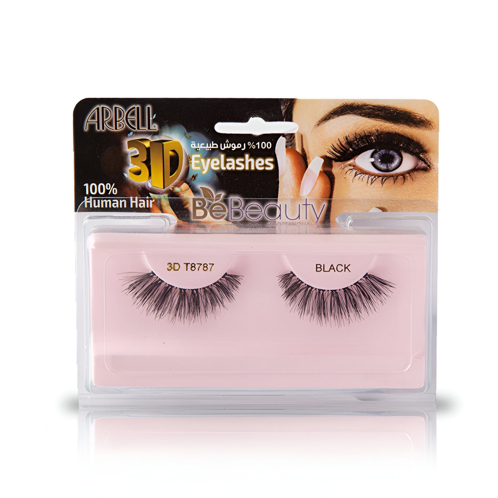 ARBEL - 3D EYELASHES - T8787 - BLACK