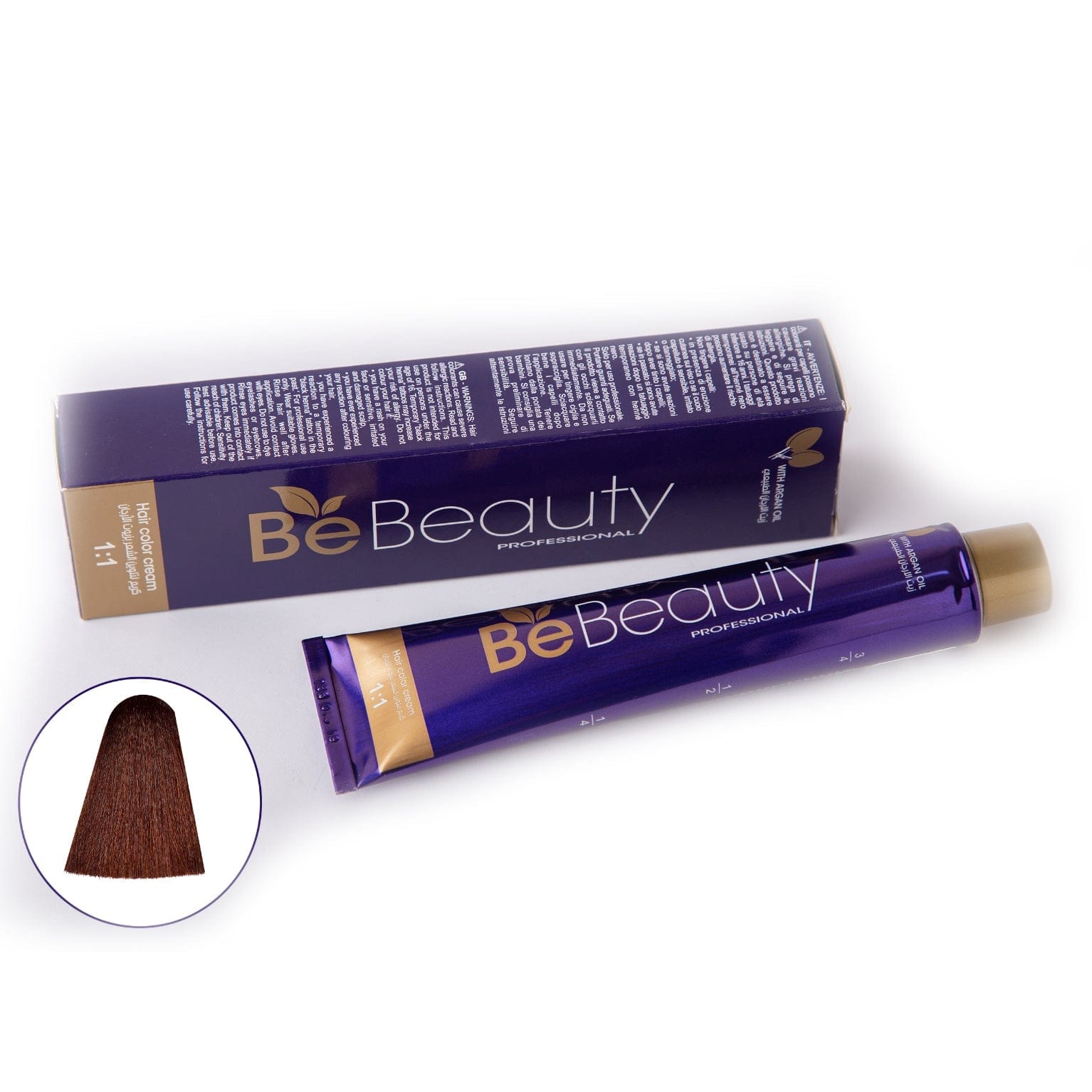 Be Beauty - Hair Color - (6.43) - 100ml