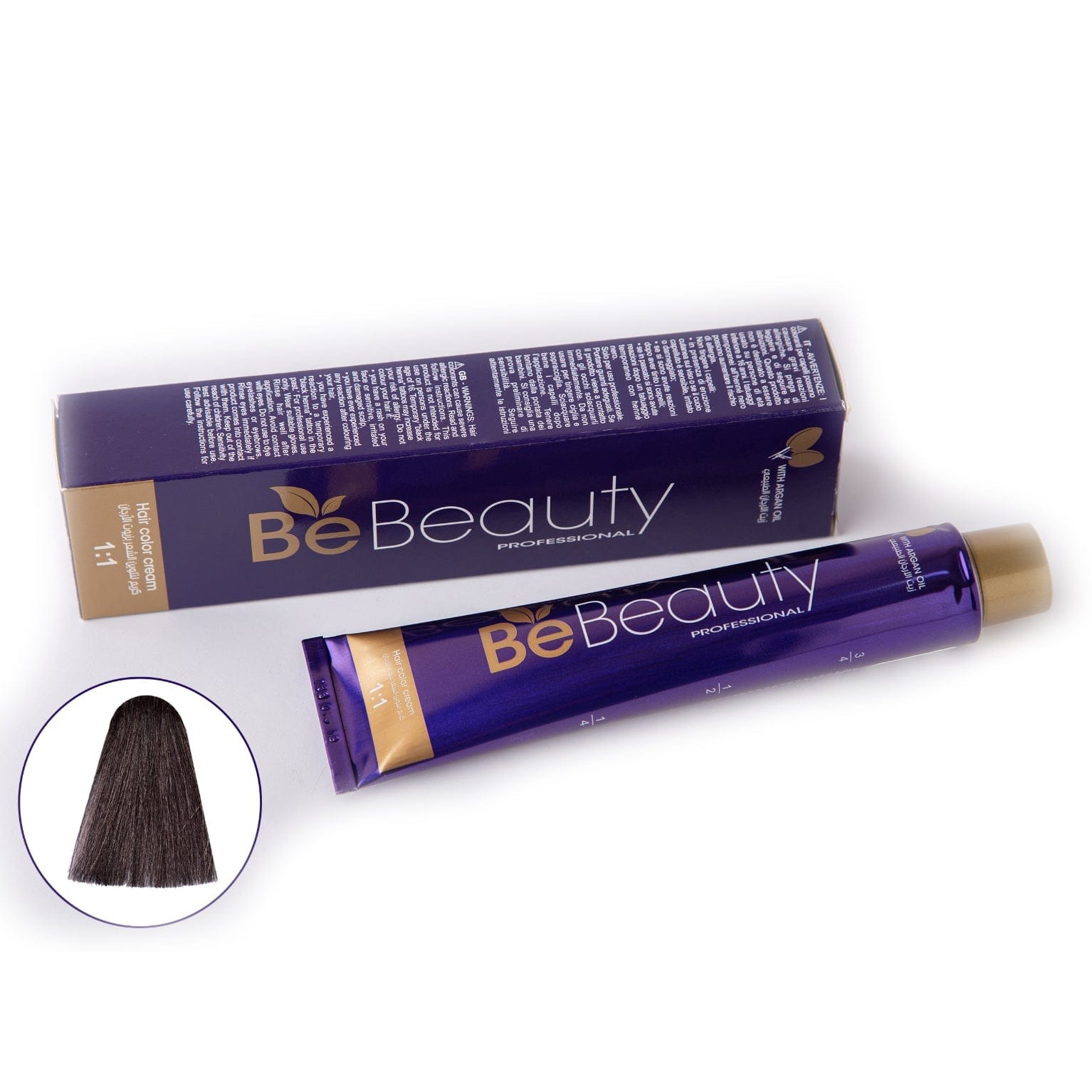 Be Beauty - Hair Color - (7.018) - 100ml