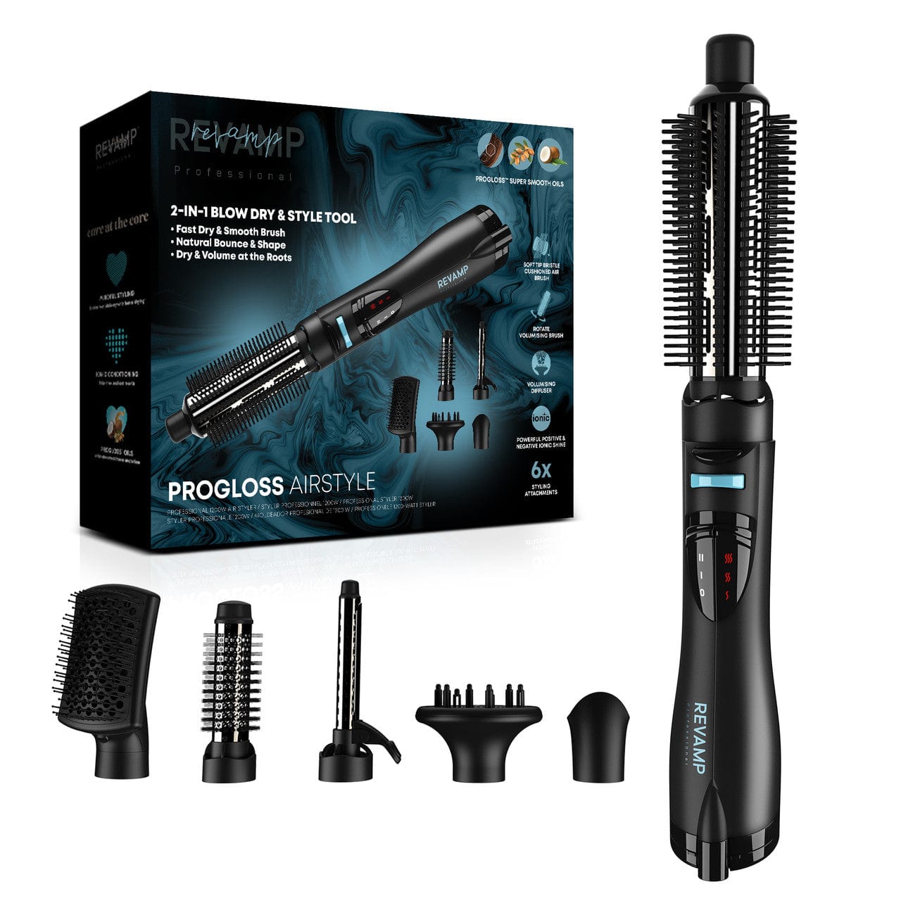 Revamp - (2IN1)Blow Dry & Style Tools