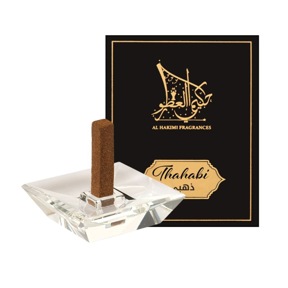 Thahabi Smart Oud - 10 Sticks with Crystal Stand