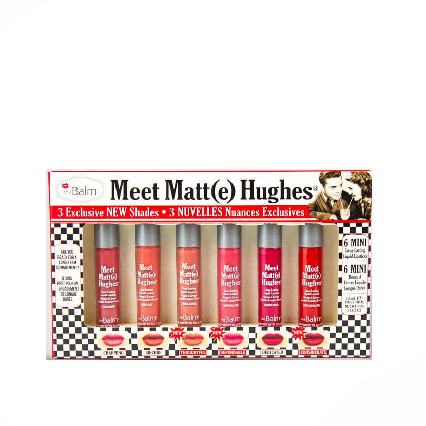 The Balm - Meet Matte Hughes 6 Pc Mini Kit - Nude