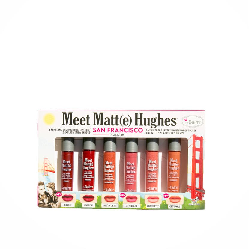 The Balm - Meet Matte Hughes  Set Of 6 Mini Kit - San Francisco