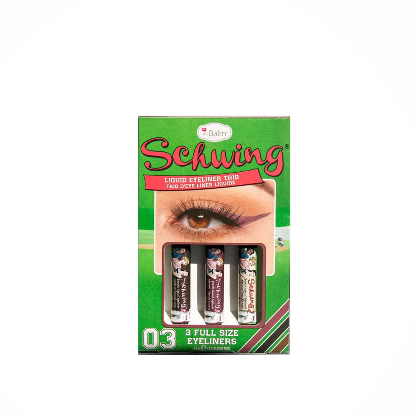 The Balm - Schwing Holiday Trio Liquid Eyeliner (Purple/Brown/Black)