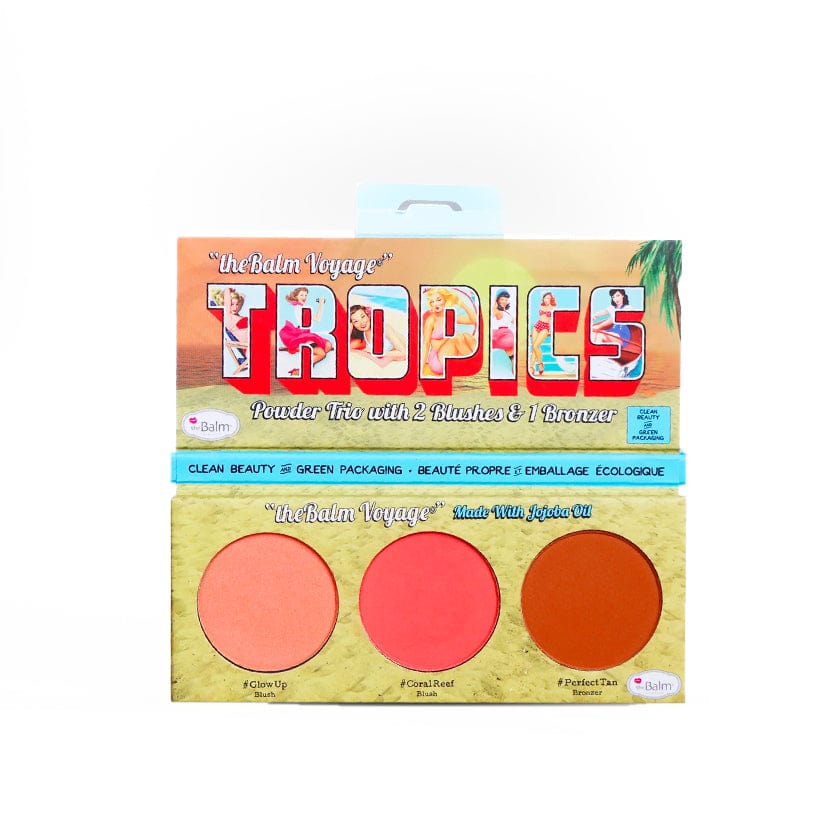 The Balm Voyage TROPICS Powder Trio