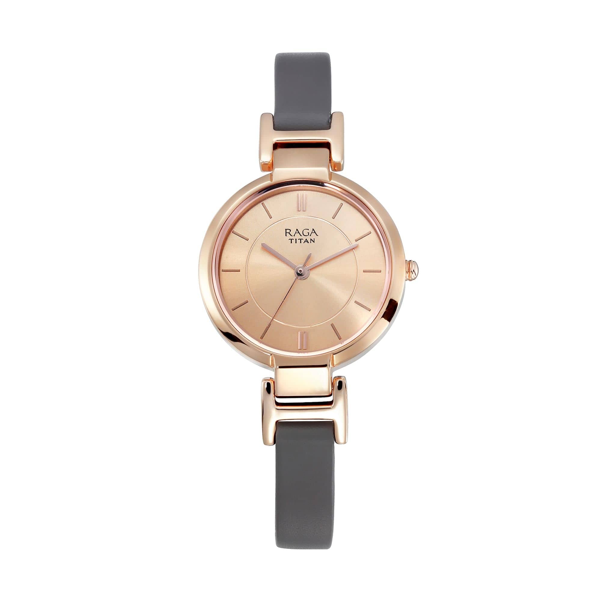 Titan Raga Viva Rose Gold Dial Analog Watch for Women