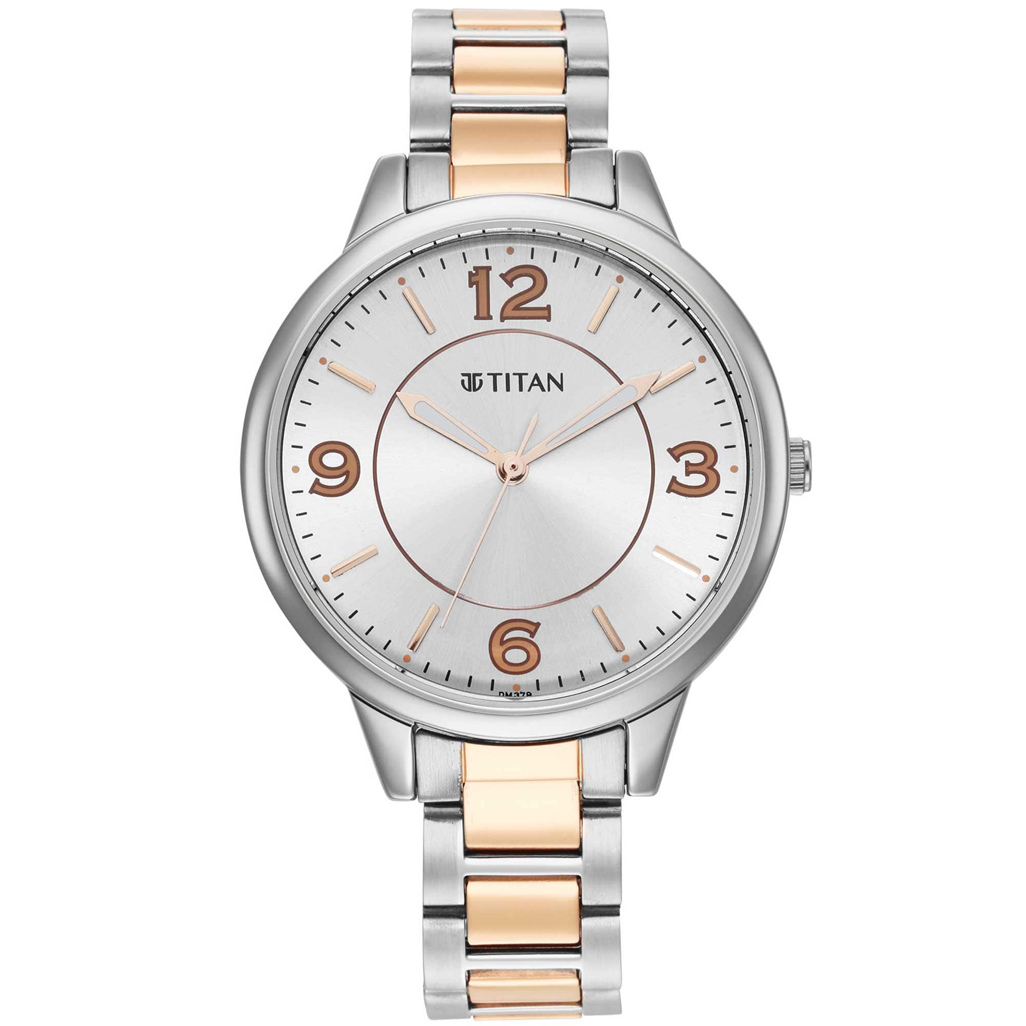 Titan Trendsetters Silver White Dial