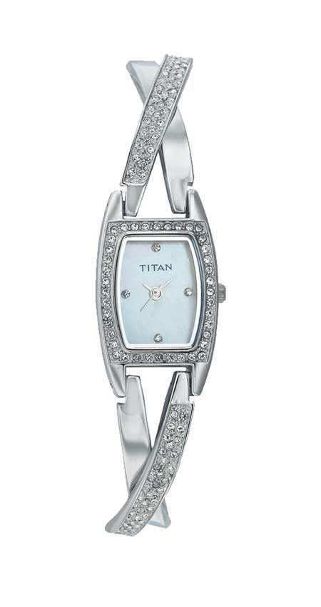 Titan White Dial Analog Watch for Women