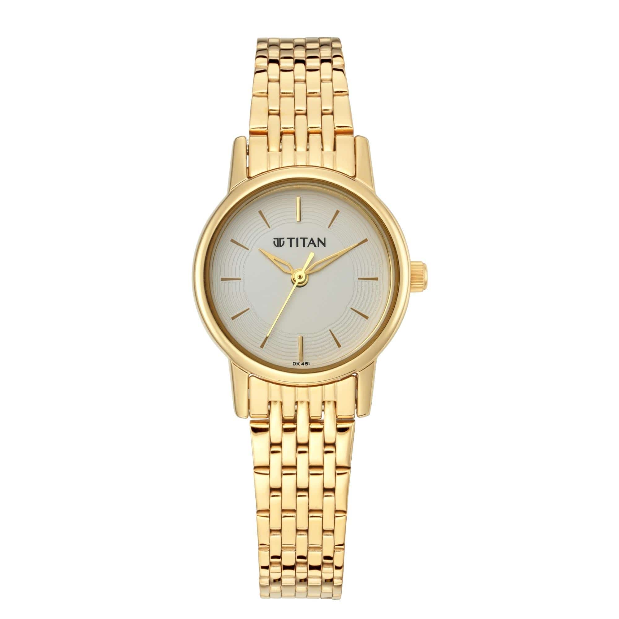 White Dial Analog Watch