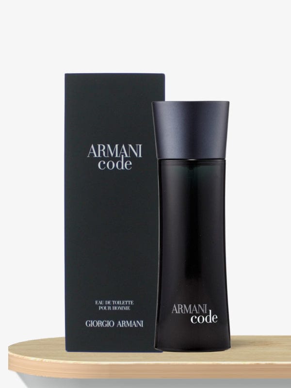 Armani shop code male