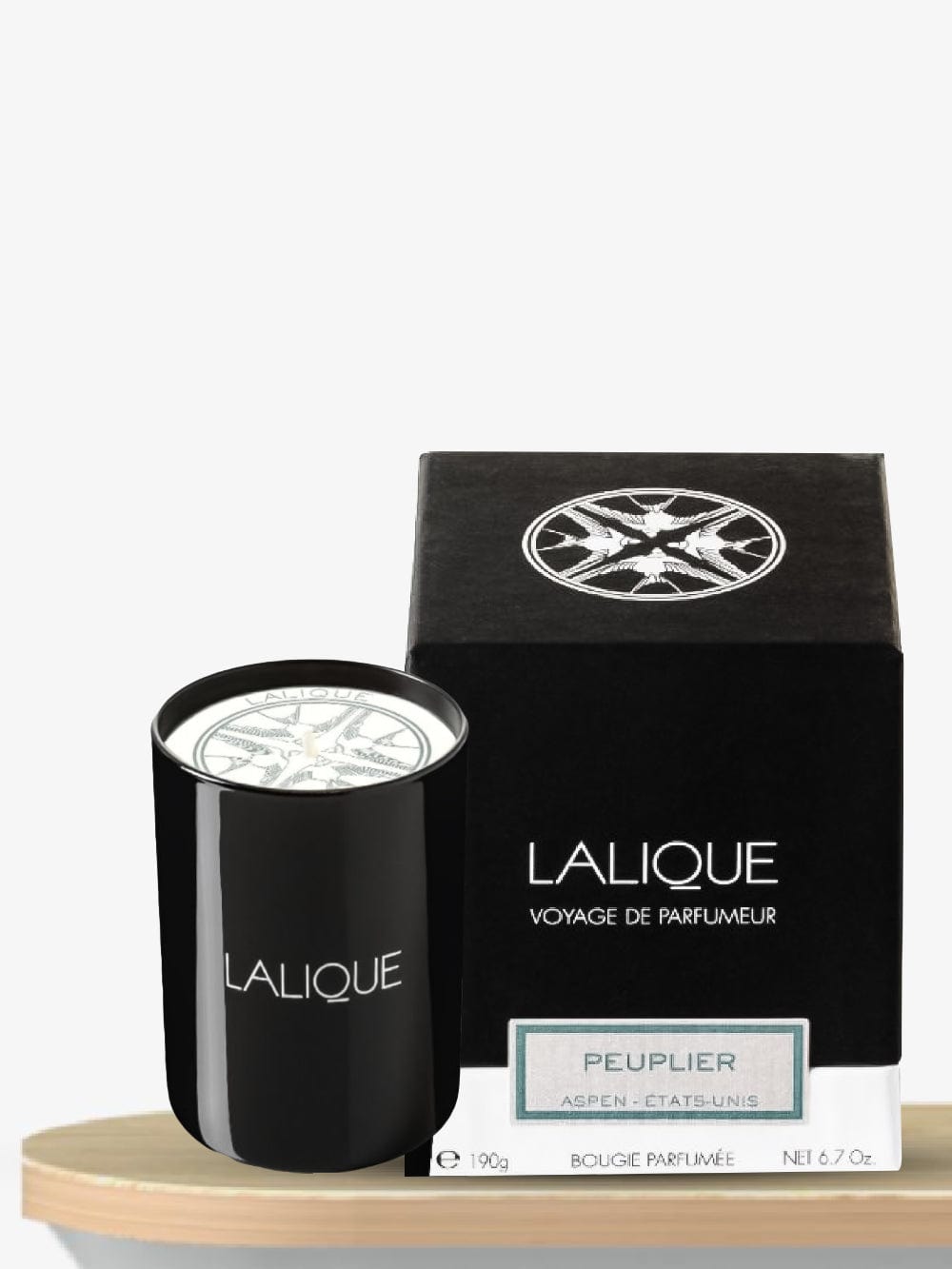 Lalique Peuplier Aspen Etats Unis Scented Candle 190g