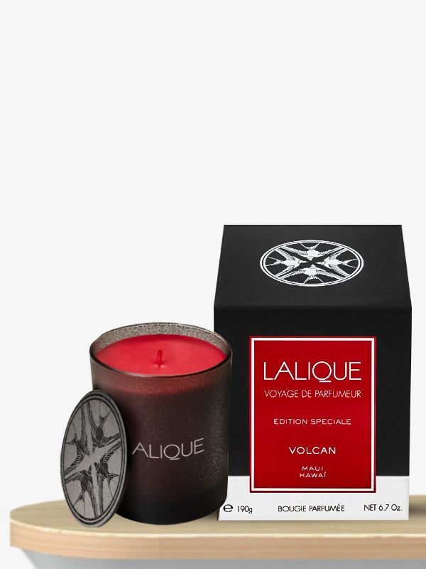 Lalique Volcan Maui Hawai Scented Candle 190g